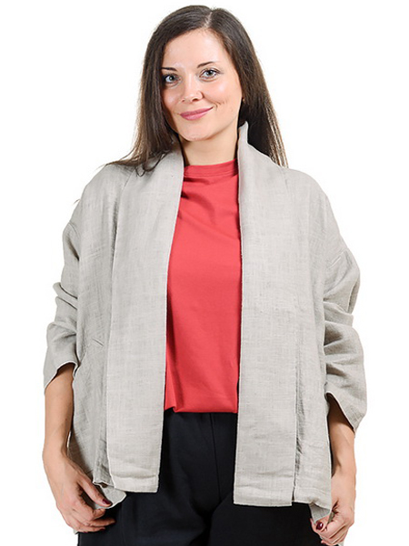 жакет без застежки  pinkpolka корея