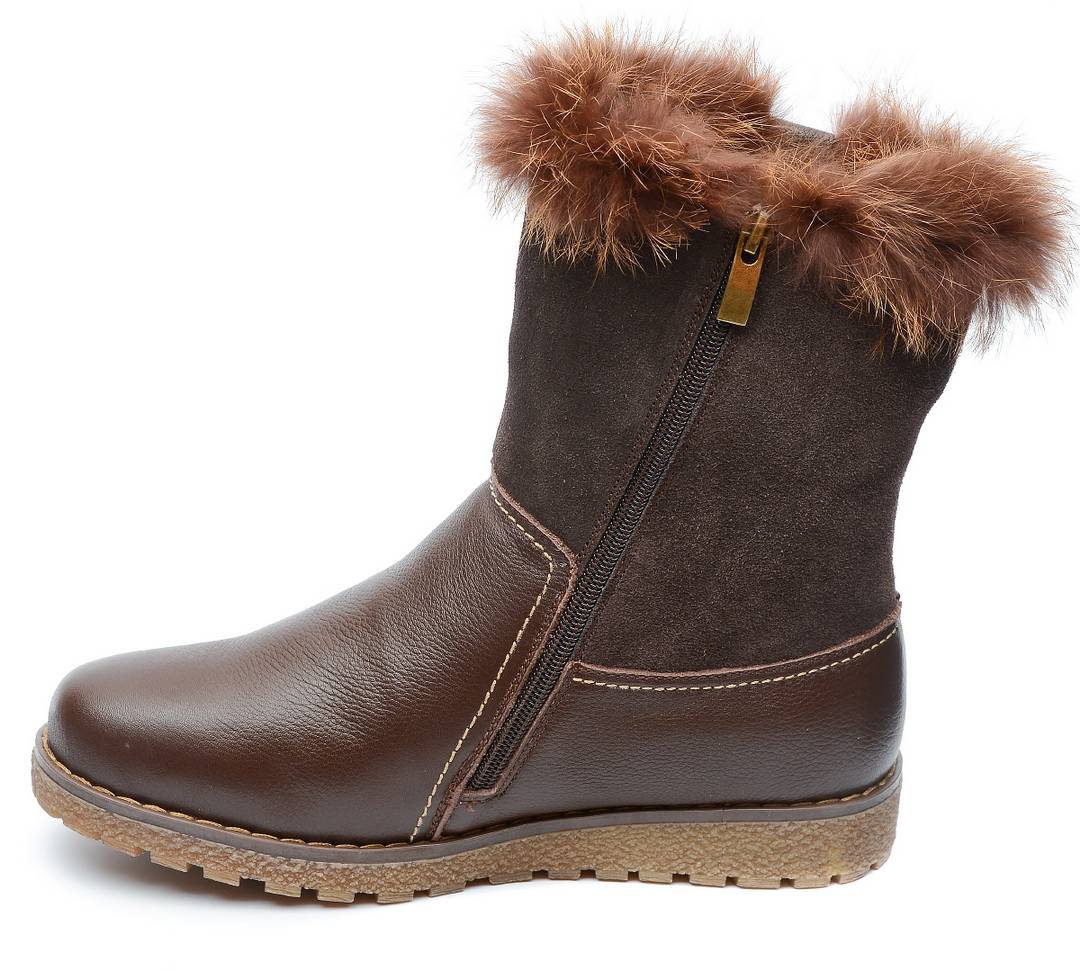 женские сапоги натуральная кожа натуральный мех gugu германия