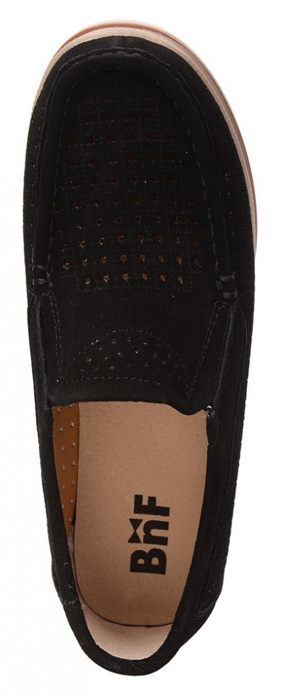 женские мокасины с перфорацией натуральная кожа(замша) bnf тайвань