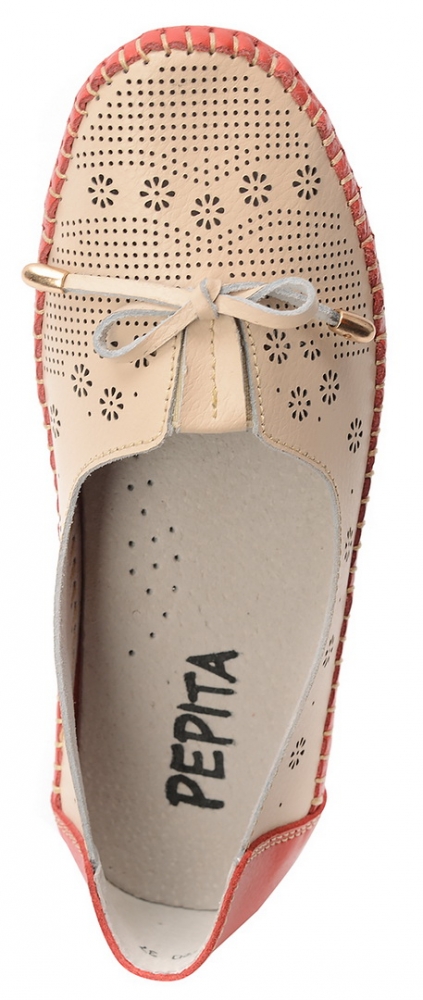 женские мокасины натуральная кожа pepita испания