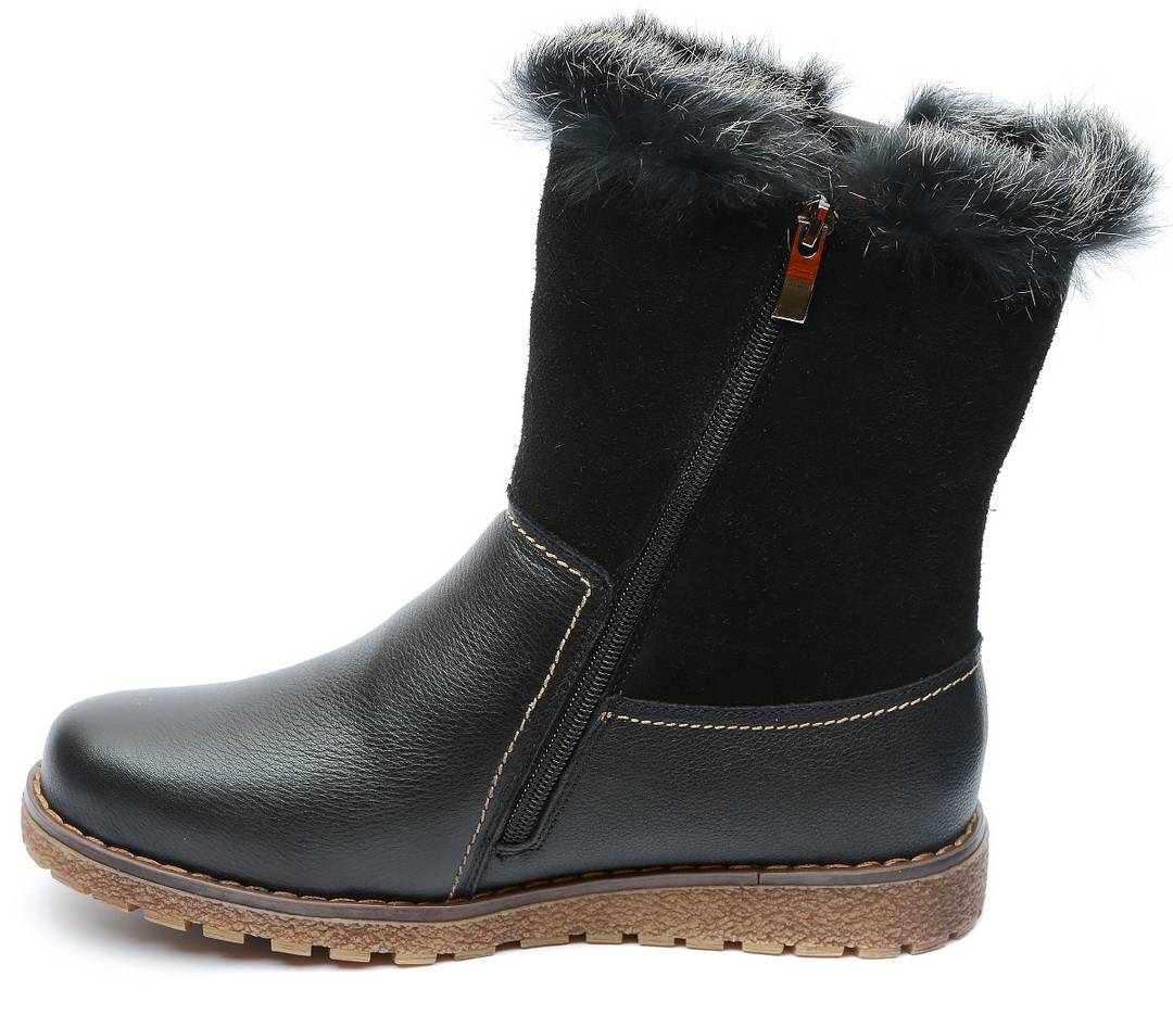 женские сапоги натуральная кожа натуральный мех gugu германия