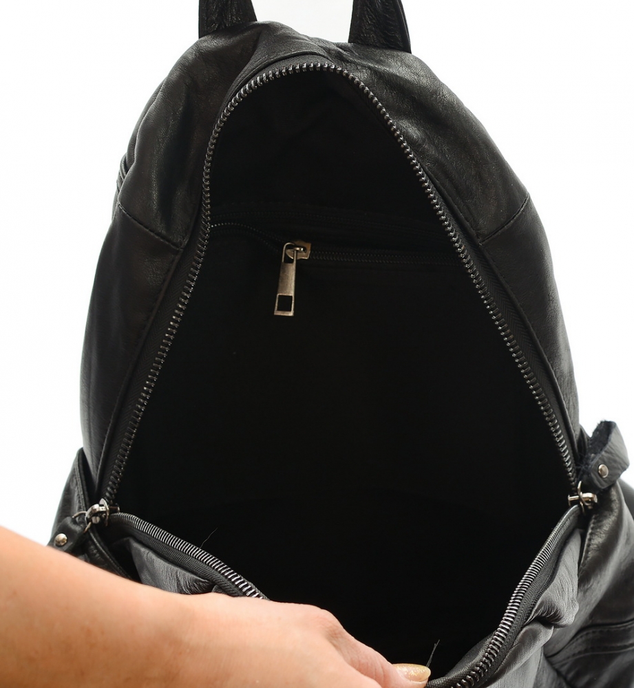 женский рюкзак натуральная кожа корея