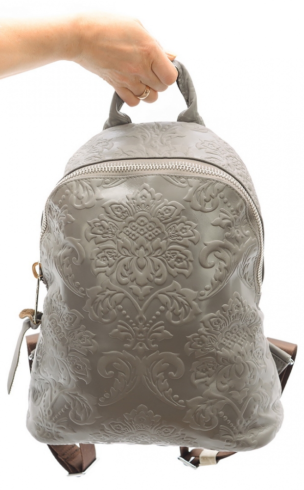 женский рюкзак натуральная кожа kiki lok корея