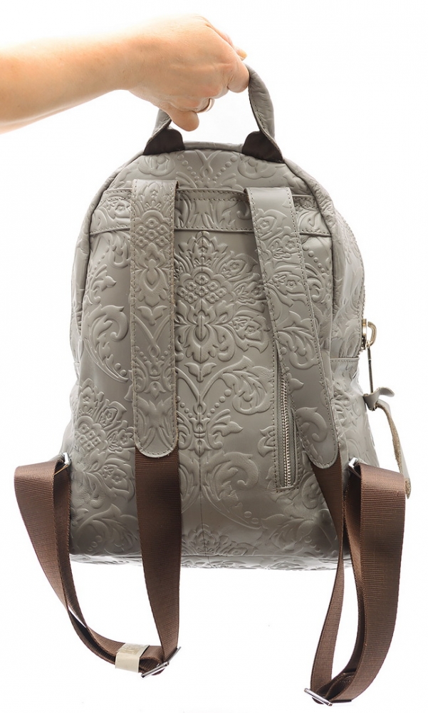 женский рюкзак натуральная кожа kiki lok корея