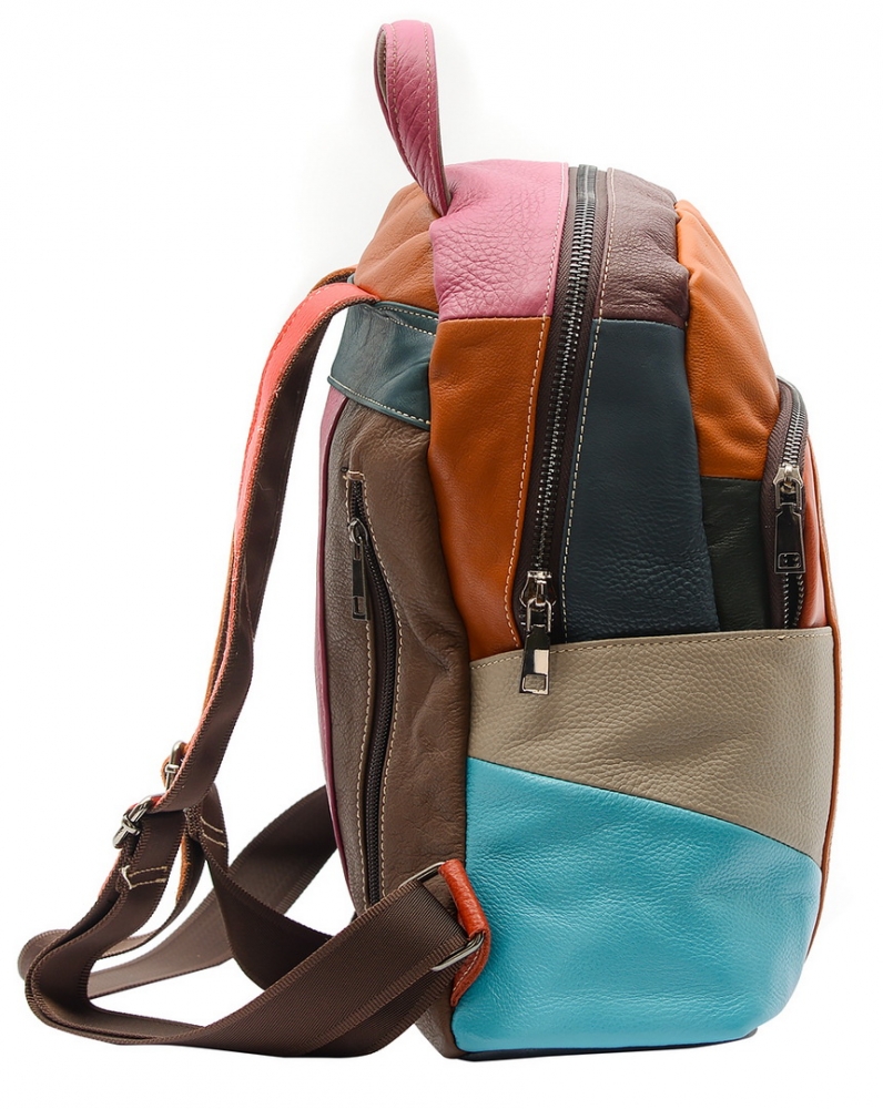 женский рюкзак натуральная кожа корея