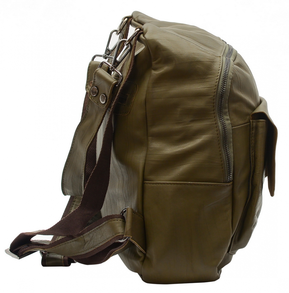 женский рюкзак натуральная кожа корея