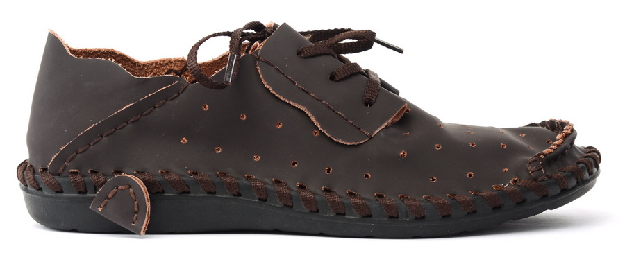 мужские мокасины с перфорацией натуральная кожа gugu германия