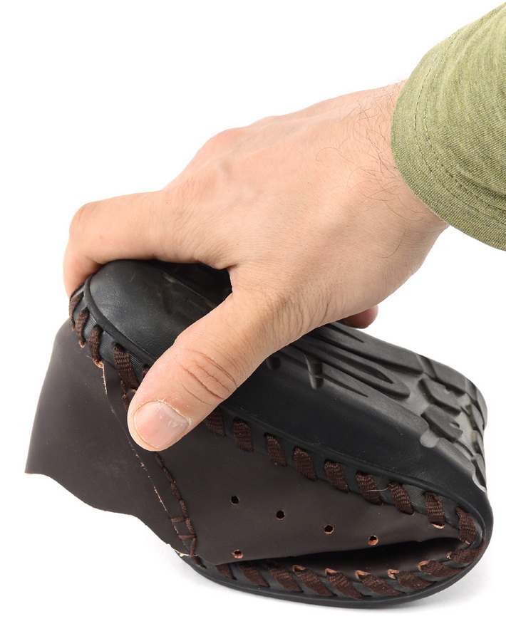 мужские мокасины с перфорацией натуральная кожа gugu германия