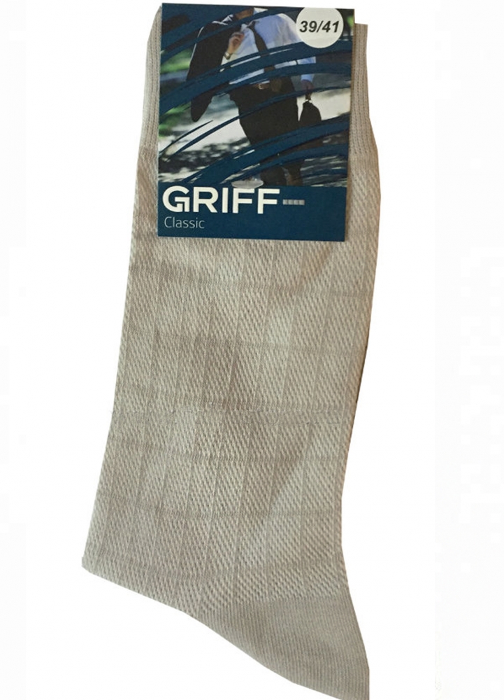  classic носки муж соты летние  griff  хлопок италия