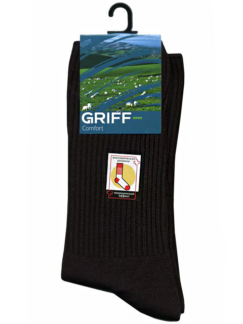 comfort носки муж медиц  резинка griff  италия