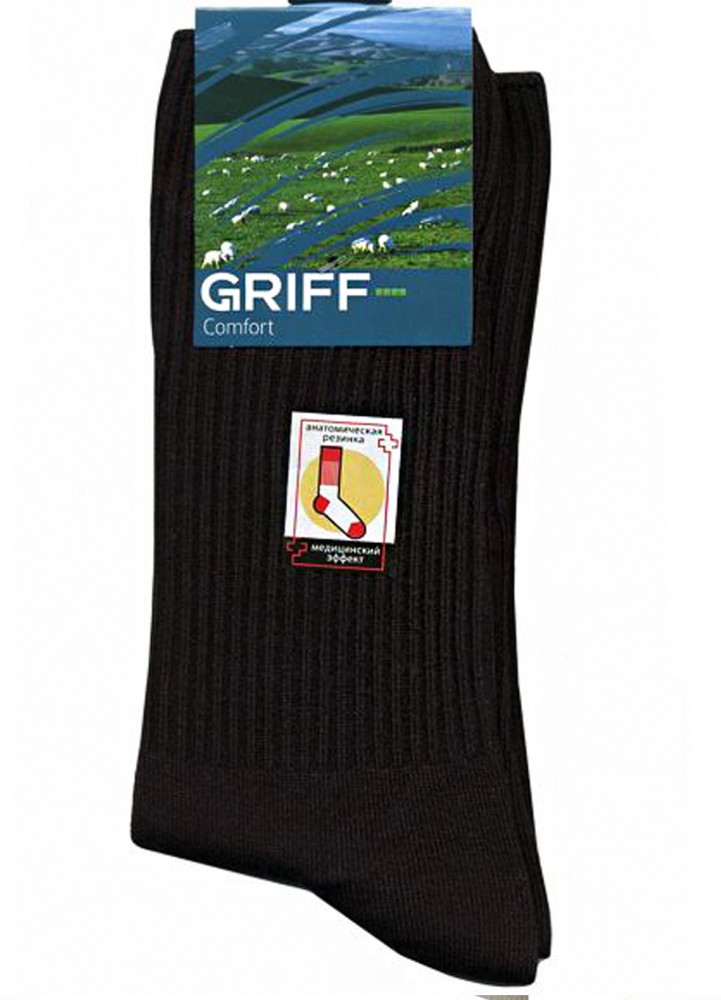 comfort носки муж медиц  резинка griff  италия