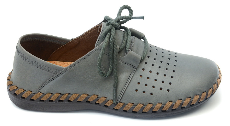 мужские мокасины с перфорацией натуральная кожа gugu германия