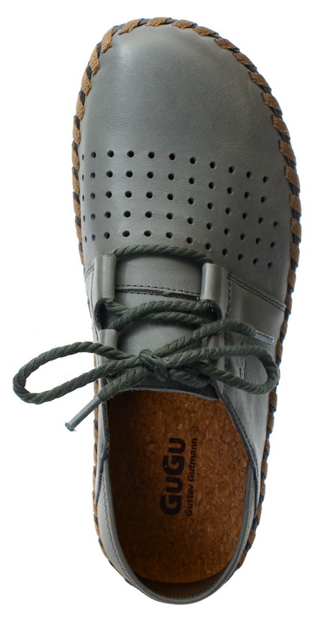 мужские мокасины с перфорацией натуральная кожа gugu германия