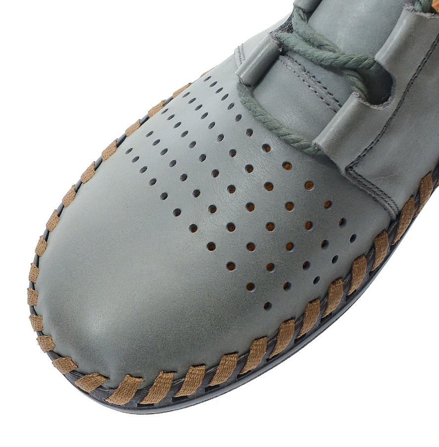 мужские мокасины с перфорацией натуральная кожа gugu германия