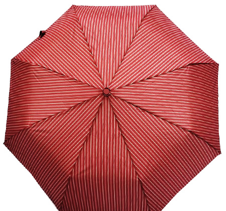 10622(6709) зонт полуавтомат в полосу бордо tiangi umbrella китай