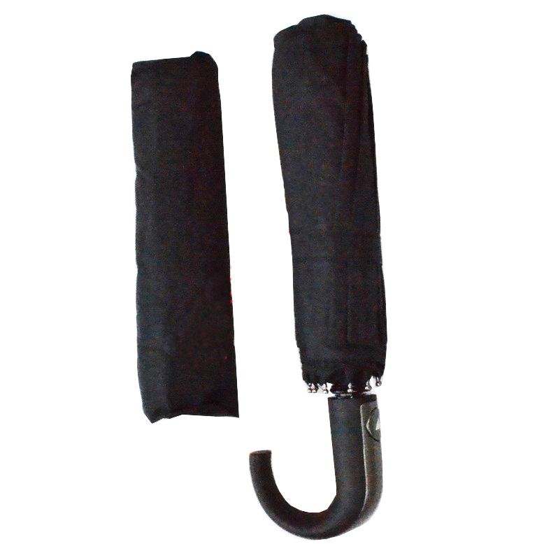 sabj 17515 зонт полуавтомат сатин черный sponsa 