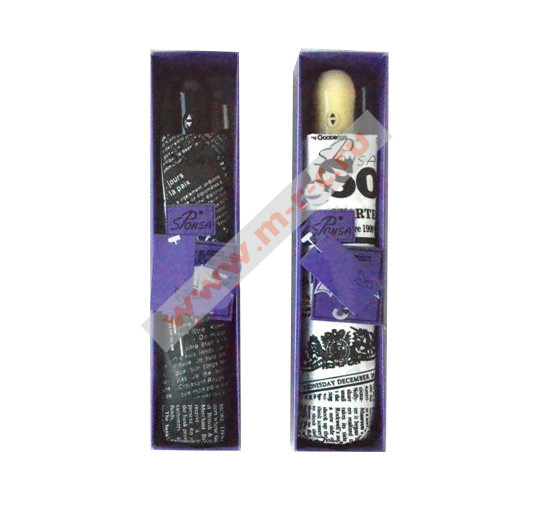 зонт автомат облегчен буквы белый sponsa германия/prc