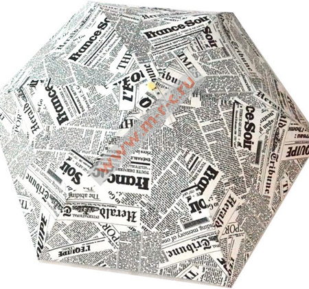 зонт автомат облегчен буквы белый sponsa германия/prc