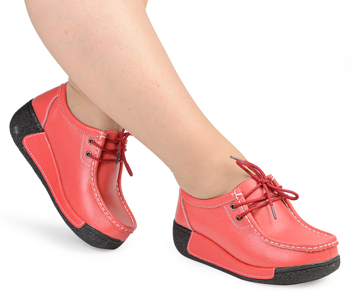 женские мокасины на танкетке натуральная кожа binifoot/bnf тайвань