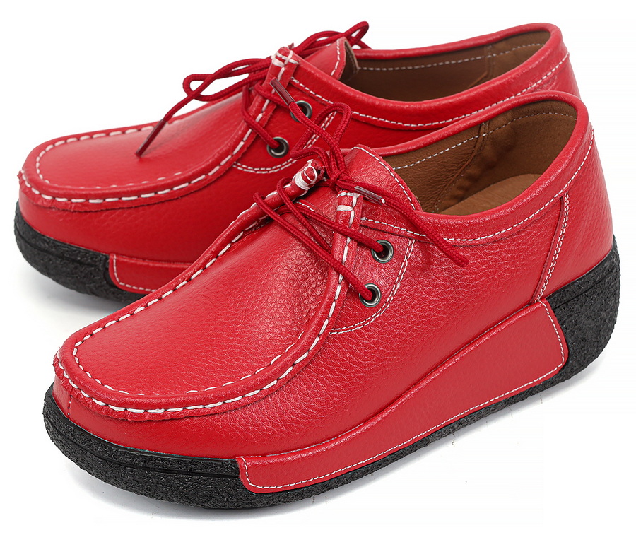 женские мокасины на танкетке натуральная кожа binifoot/bnf тайвань