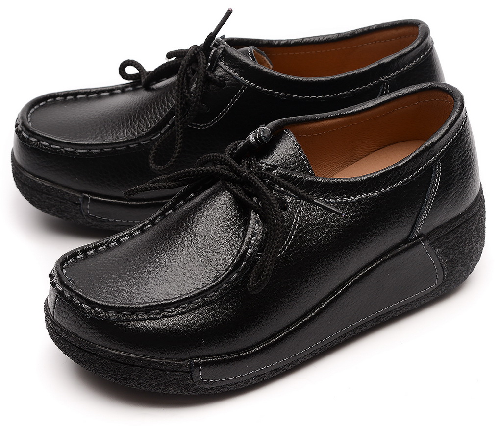 женские мокасины на танкетке натуральная кожа binifoot/bnf тайвань