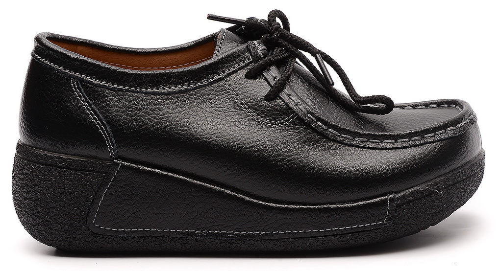 женские мокасины на танкетке натуральная кожа binifoot/bnf тайвань