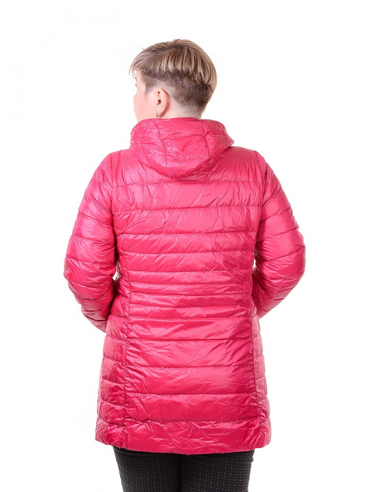 ультралёгкая пуховая куртка длинная  l(42)-7xl(58) 