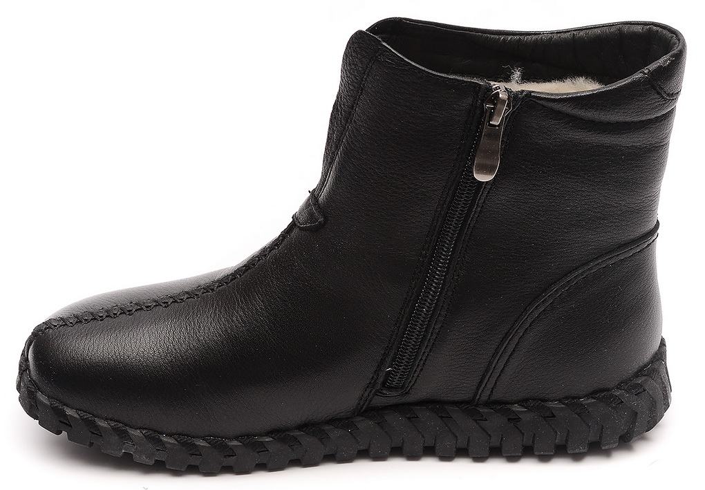 женские ботинки натуральная кожа натуральный мех gugu германия