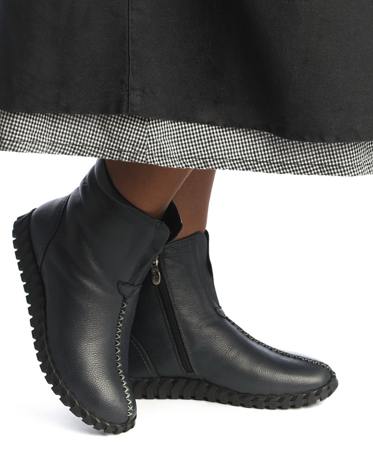 женские ботинки натуральная кожа натуральный мех gugu германия