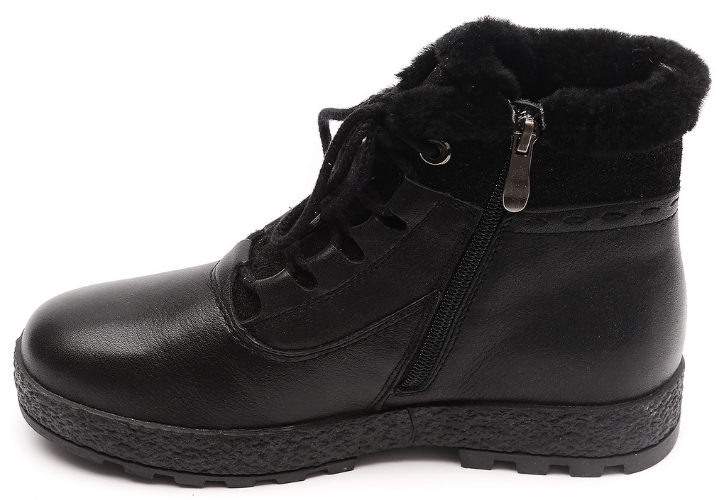 женские ботинки натуральная кожа натуральный мех gugu германия