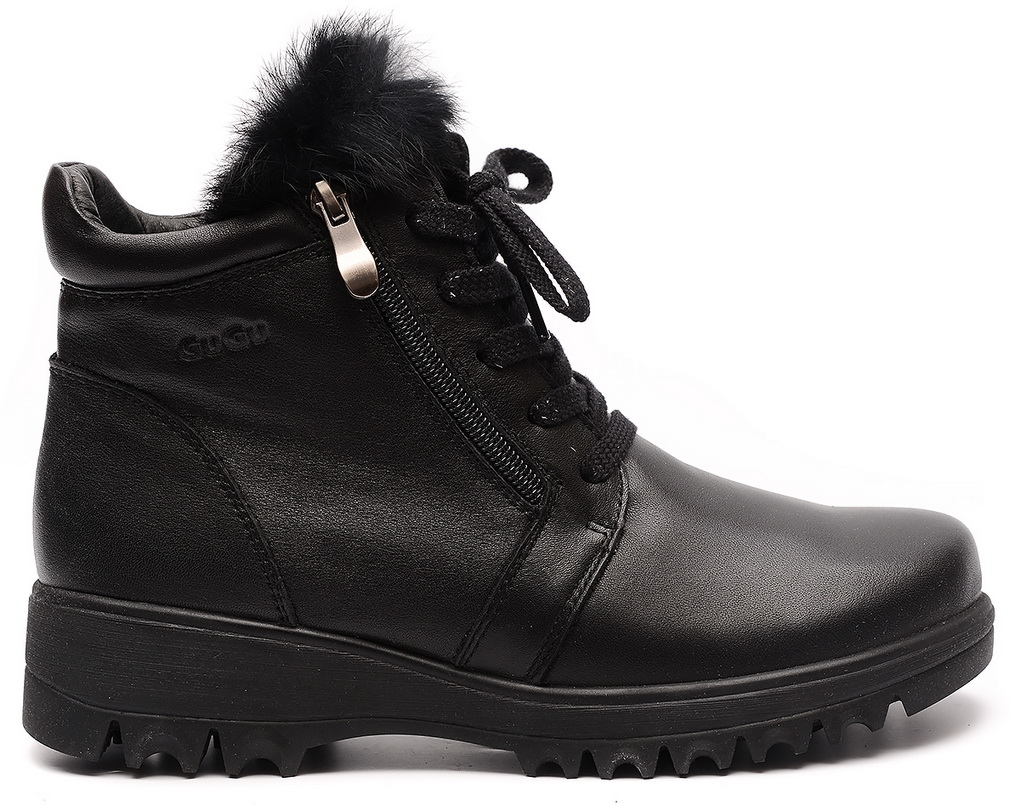 женские ботинки натуральная кожа / 100% шерсть gugu германия