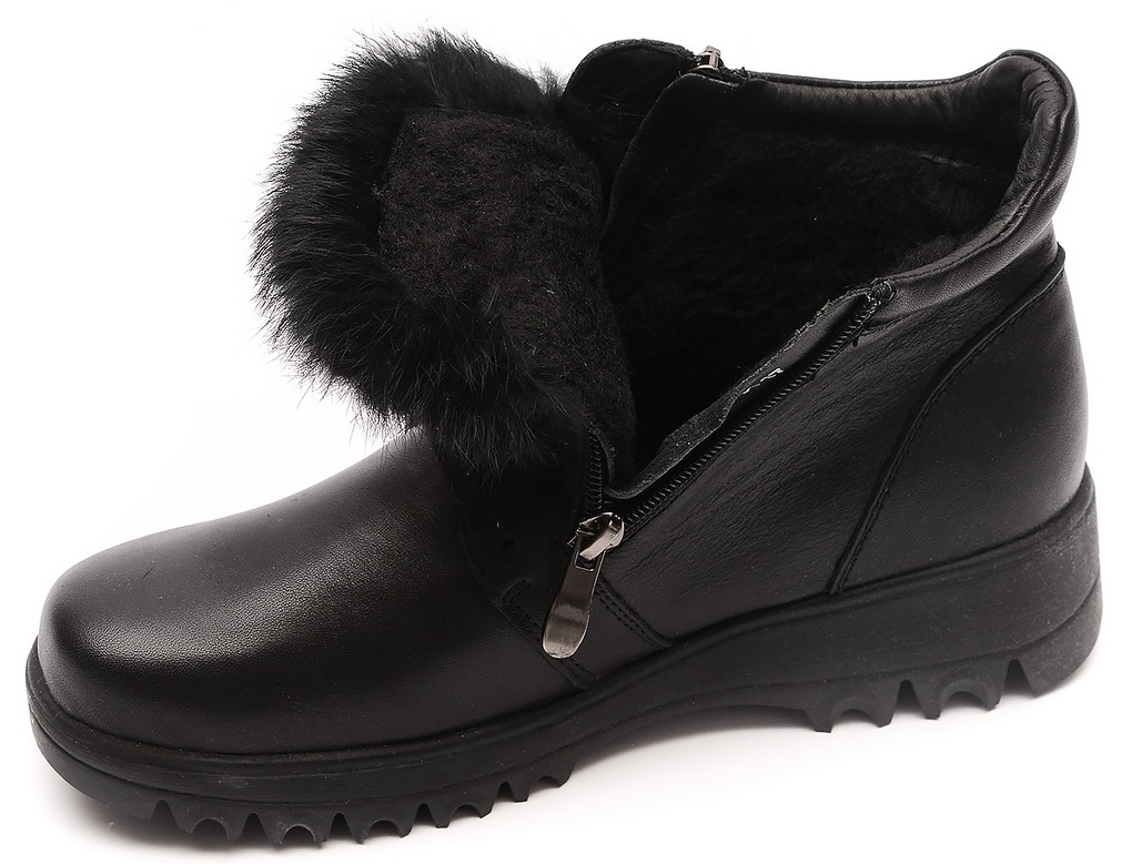 женские ботинки натуральная кожа / 100% шерсть gugu германия