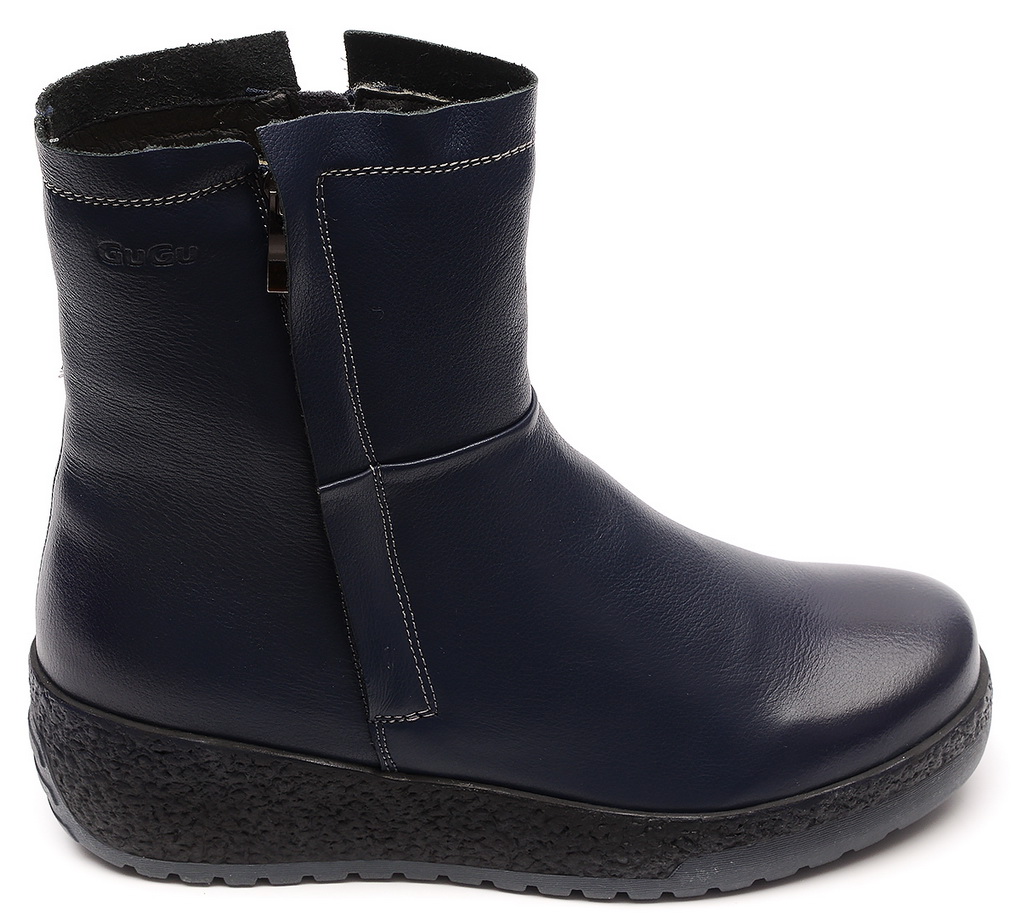 женские сапоги натуральная кожа натуральный мех gugu германия