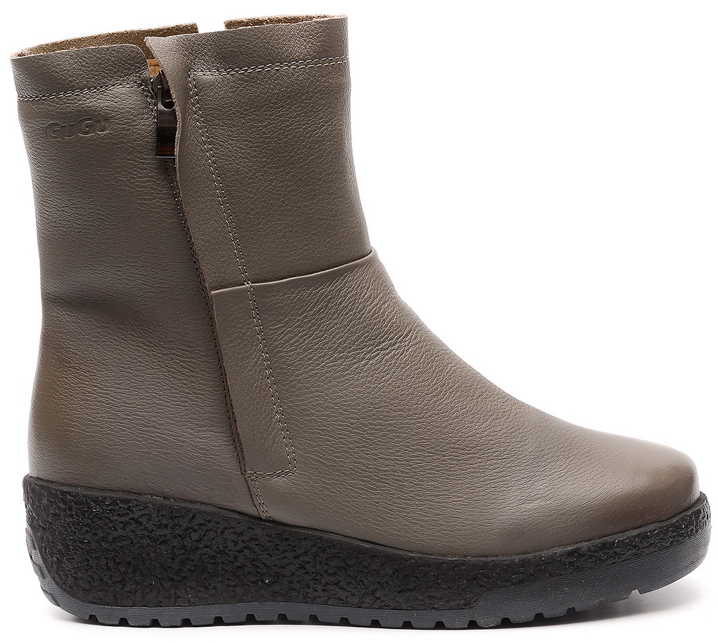 женские сапоги натуральная кожа натуральный мех gugu германия