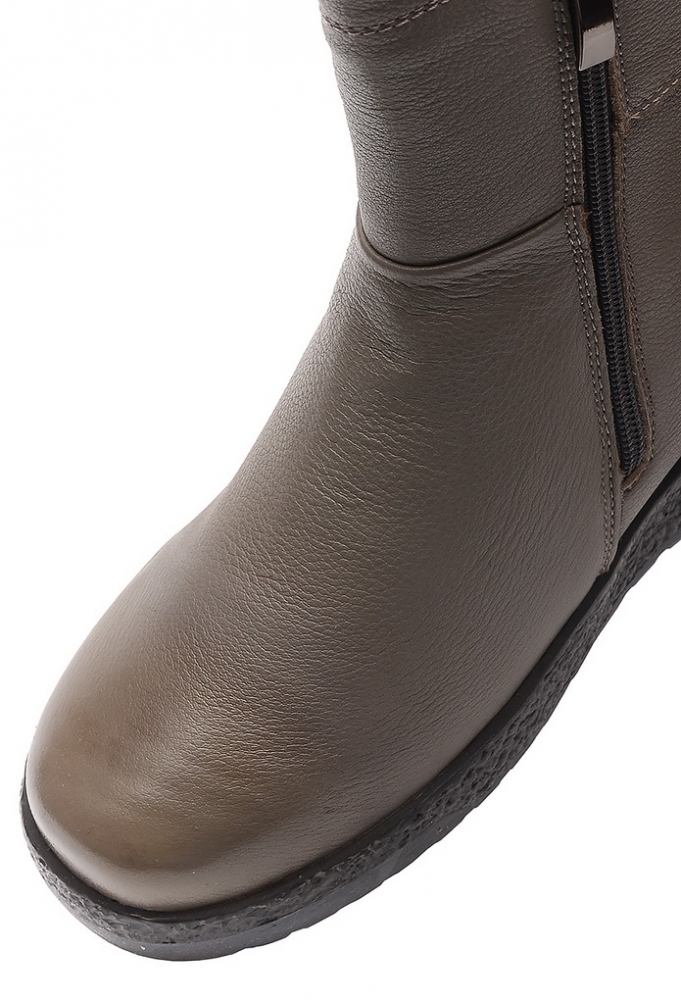 женские сапоги натуральная кожа натуральный мех gugu германия