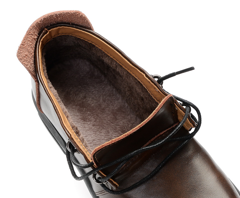 мужские ботинки натуральная кожа/искусственный мех gugu германия