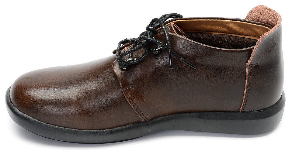 мужские ботинки натуральная кожа/искусственный мех gugu германия