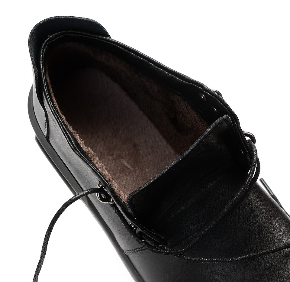 мужские ботинки натуральная кожа/искусственный мех gugu германия