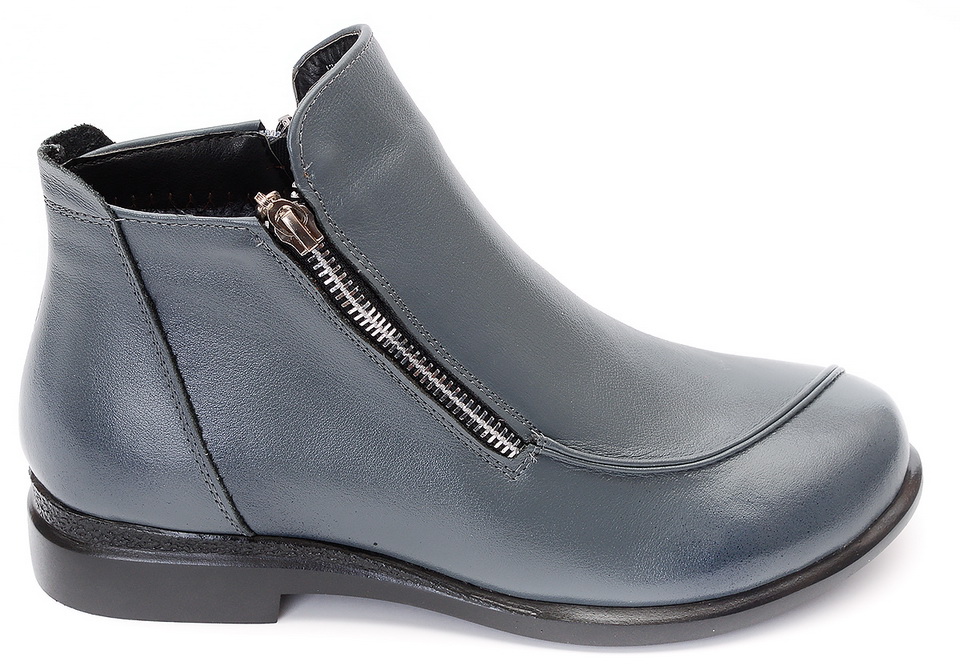 женские ботинки 2 молнии  натуральная кожа  евромех gugu германия