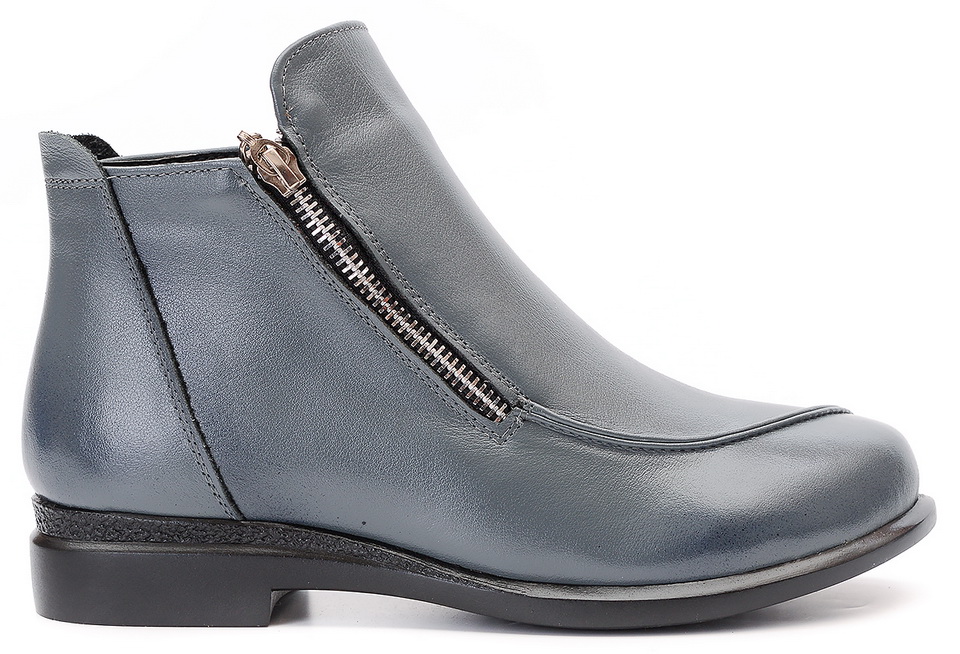 женские ботинки 2 молнии  натуральная кожа  евромех gugu германия