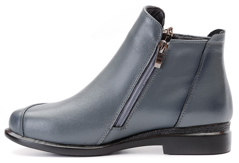 женские ботинки 2 молнии  натуральная кожа  евромех gugu германия