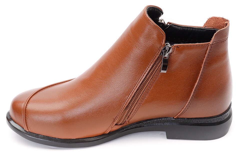 женские ботинки 2 молнии  натуральная кожа  евромех gugu германия