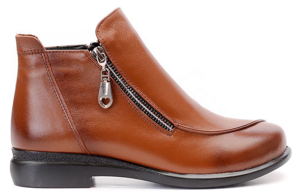 женские ботинки 2 молнии  натуральная кожа  евромех gugu германия