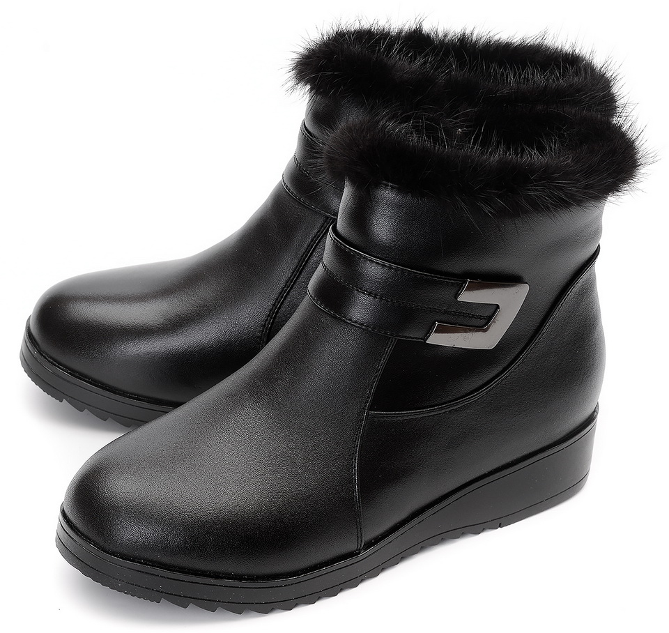 женские ботинки натуральная кожа натуральный мех gugu германия 