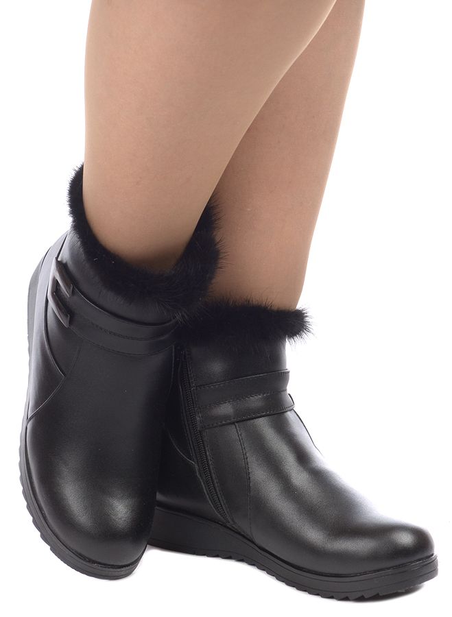 женские ботинки натуральная кожа натуральный мех gugu германия 