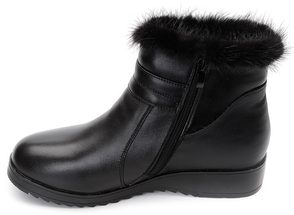 женские ботинки натуральная кожа натуральный мех gugu германия 