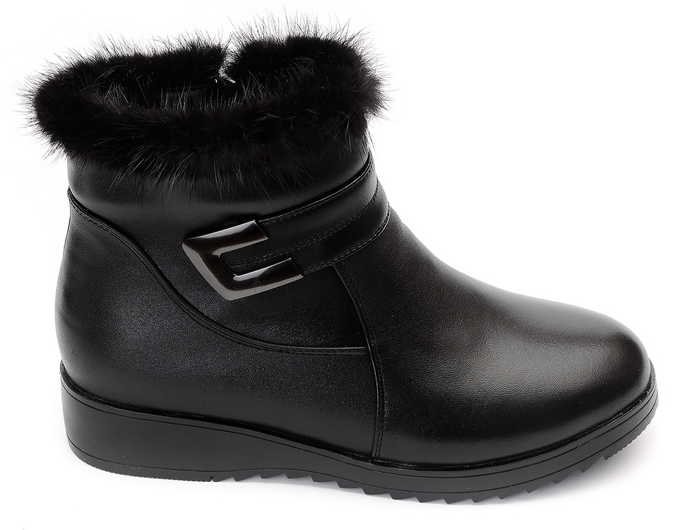 женские ботинки натуральная кожа натуральный мех gugu германия 