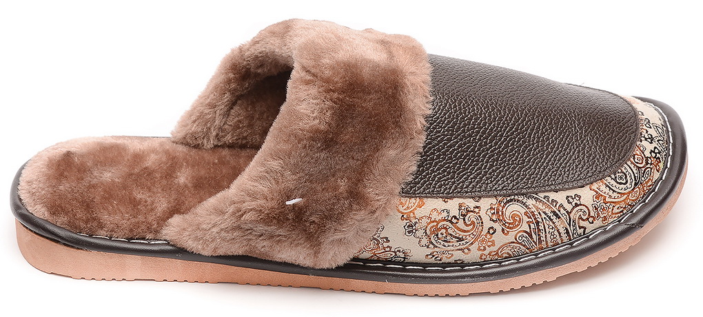 женские тапочки натуральная кожа bnf тайвань  