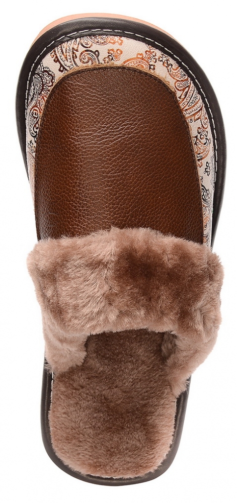 женские тапочки натуральная кожа bnf тайвань  