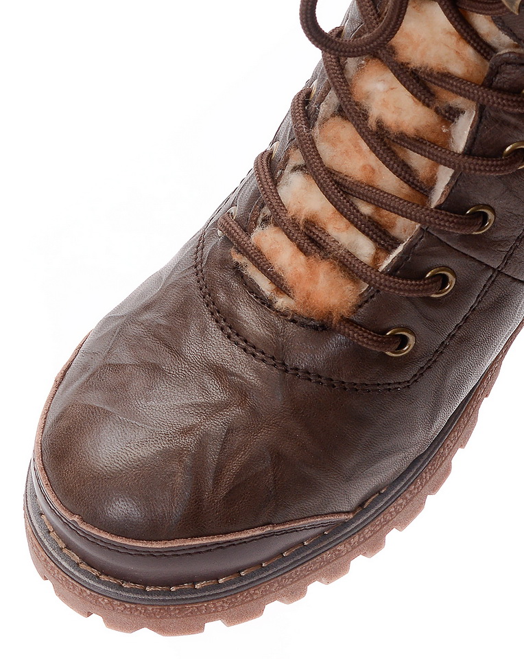 женские ботинки натуральная кожа/ 100% шерсть gugu германия